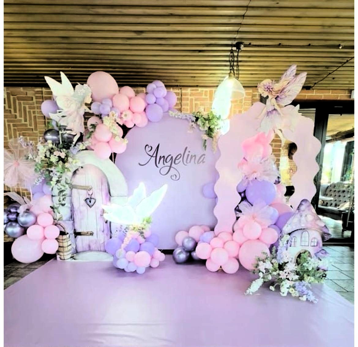 Fairy decoration setup